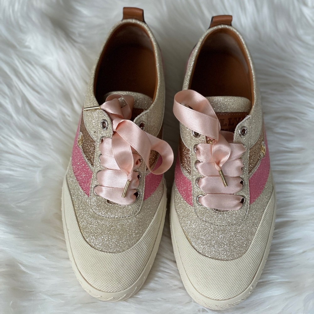 Bally
Shennon lurex low-top sneakers